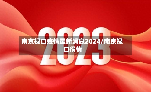 南京禄口疫情最新消息2024/南京禄口役情-第3张图片