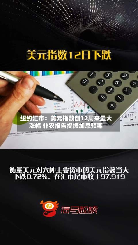 纽约汇市：美元指数创12周来最大涨幅 非农报告提振加息预期-第3张图片