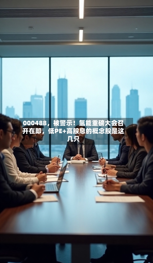 000488，被警示！氢能重磅大会召开在即，低PE+高股息的概念股是这几只-第2张图片