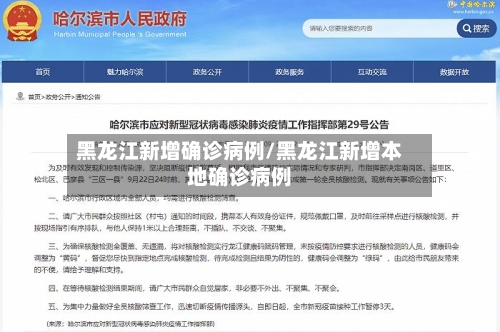 黑龙江新增确诊病例/黑龙江新增本地确诊病例-第2张图片