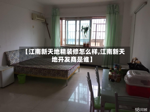 【江南新天地精装修怎么样,江南新天地开发商是谁】-第2张图片